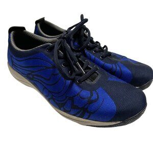 Dansko Women's Hanna Blue Black LACE UP Sneakers shoes Comfort EU 40 US 9.5 10